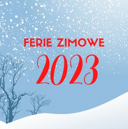 Harmonogram zajęć w ferie