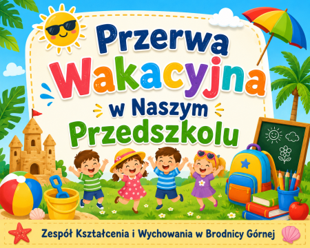Przerwa wakacyjna - Przedszkole